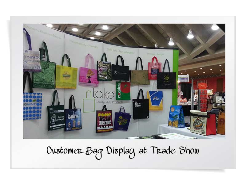 Trade Show Custom Reusable Bags - N'Take